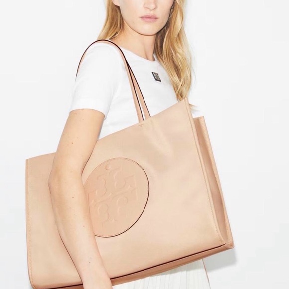 ***NEW***Tory Burch Blush Pink Ella Tote XL - Picture 2 of 8